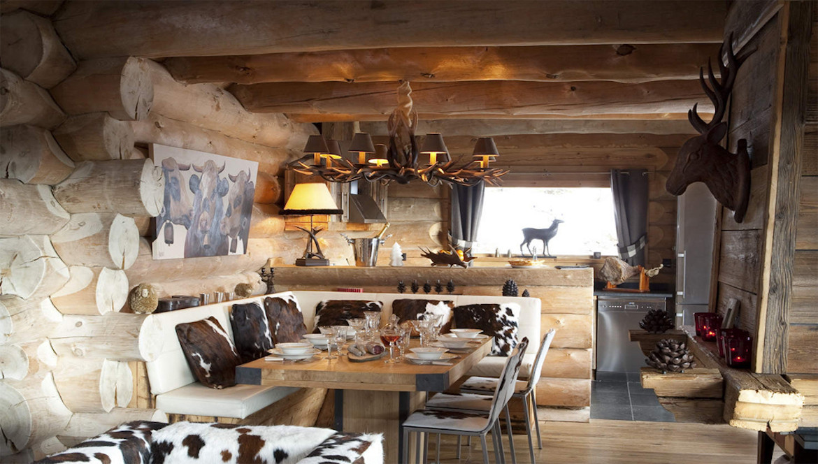 Déco Chalet : La Salle À Manger